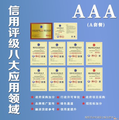 AAA企業信用等級評價